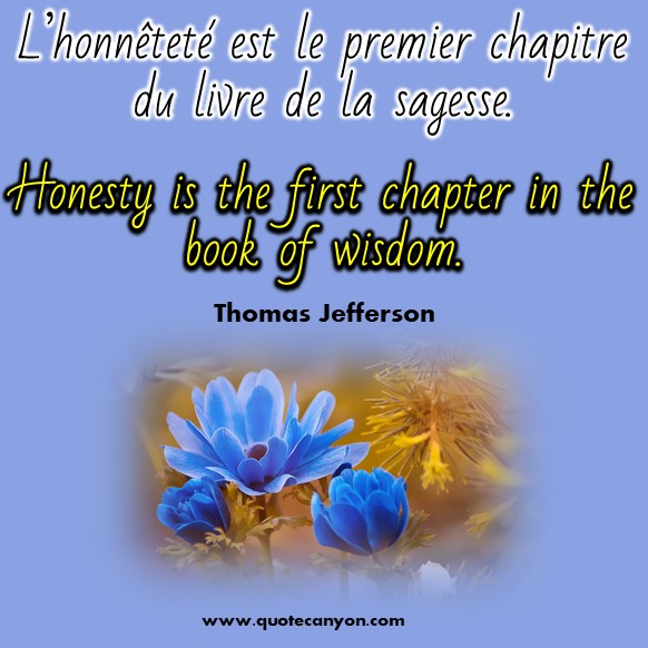 French Quotes proverbs and sayings