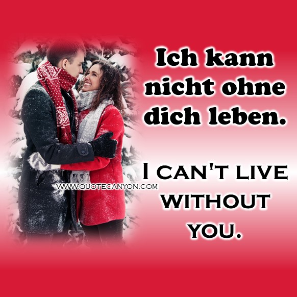 German Love Phrases