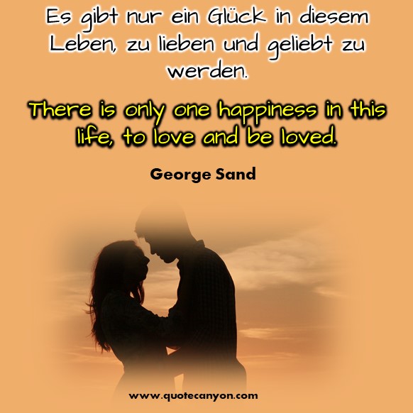 German Love Quotes and Phrases in English