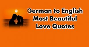 64+ German to English Most Beautiful Love Quotes and Phrases