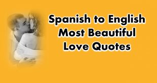 Spanish Love Quotes and Phrases